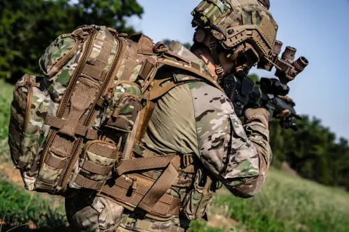 Mil-Spec nylon webbing used in military backpacks and tactical gear