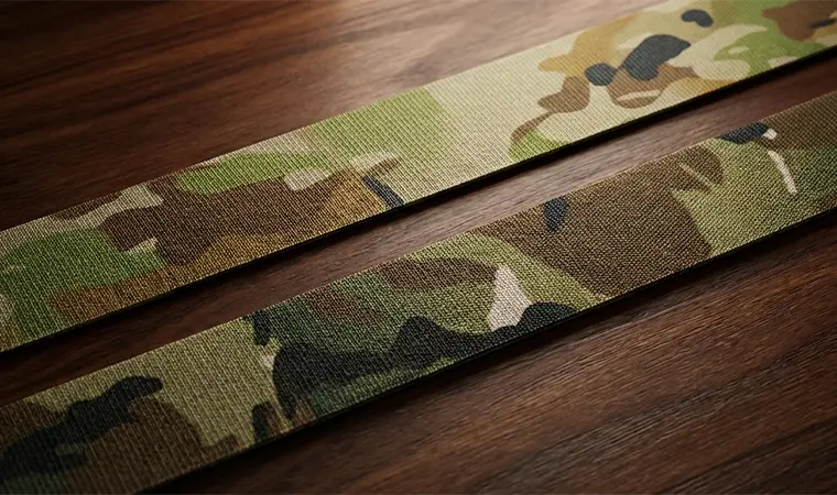 Comparación de varios patrones de cinta de camuflaje, incluidos AMCU y MultiCam